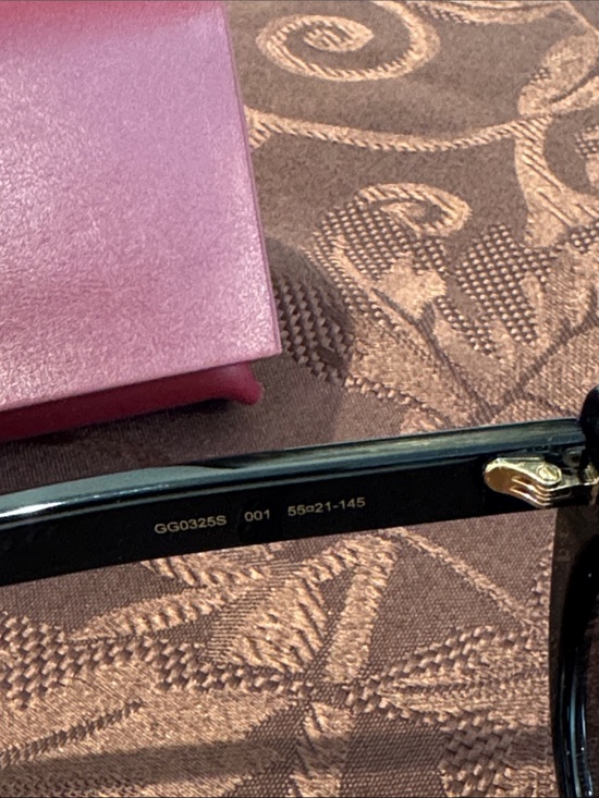 Gucci Black 55 mm Round Cat-Eye Gradient Sunglasses main image 5